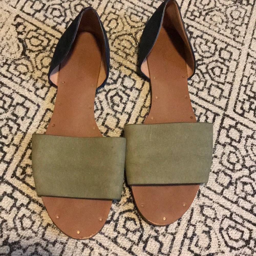 Madewell suede sandals